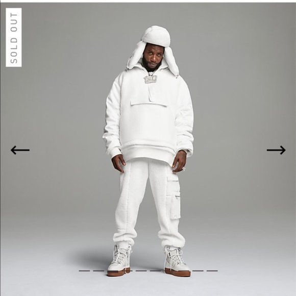 IVY Park x adidas (Unisex) 1/2 Zip Quilted Sherpa Jacket H18974 - Picture 12 of 14